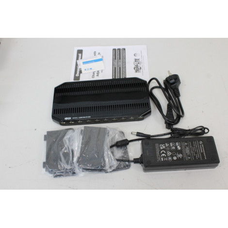 Tripp Lite 10 Port USB Charging Station with Adjustable Storage | U280-010-ST-CEE | UNPACKED, SCRATCHED