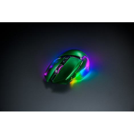 Razer Basilisk V3 Pro 35K | Gaming Mouse | Wireless/Wired | Phantom Green Edition