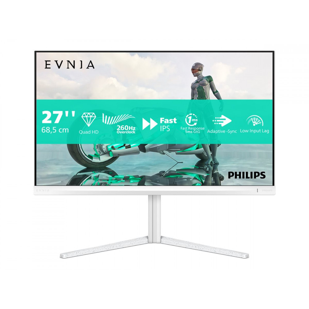 Philips 27M2N3501PA/00 | 27 " | Fast IPS | Quad HD | 16:9 | 260 Hz | 1 ms | 2560 x 1440 pixels | 300 cd/m | HDMI ports quantity 