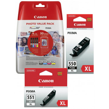 Canon Ink CLI-551XL /...