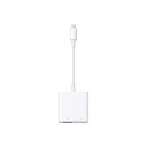 Apple Lightning to USB 3 Camera Adapter | White