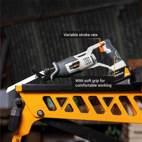 18V Cordless Reciprocating Saw - Without Battery and Charger
