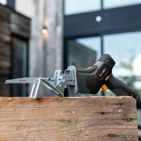 12V Cordless Reciprocating Saw - Fixxpack 2.0 Set (incl. 2.0Ah Battery & USB-C charging Cable)