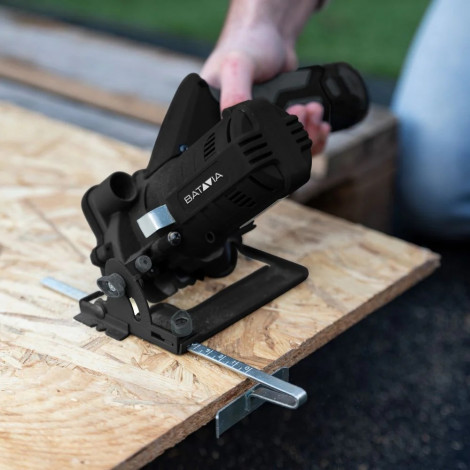 12V Cordless Circular Saw 85 mm - Fixxpack 2.0 Set (incl. 2.0Ah battery & USB-C charging cable)