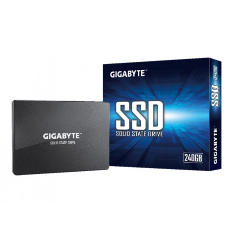 Gigabyte | GP-GSTFS31240GNTD | 240 GB | SSD form factor 2.5-inch | Solid-state drive interface SATA | Read speed 500 MB/s | Writ