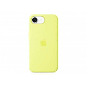 Apple iPhone 16e Silicone Case Neon Yellow | Apple