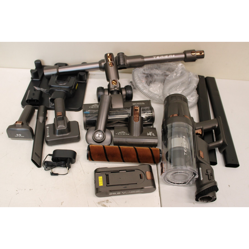 SALE OUT. ETA ETA524790000 Terier Handheld vacuum cleaner, Cordless, Operating time 80 min., Dust container 0.5 L, Black | ETA V