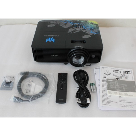 SALE OUT. Acer PREDATOR GM712 Projector, DLP, 4K UHD, 4000lm, 20000/1, HDMI, Black | Acer PREDATOR GM712 | 4K UHD (3840 x 2160) 