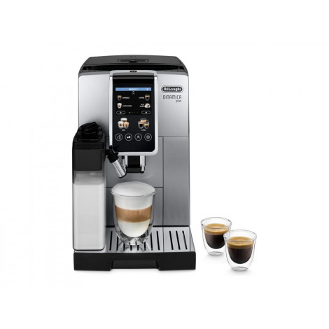 Delonghi | Coffee Maker | Dinamica Plus ECAM380.85.SB | Pump pressure 15 bar | Built-in milk frother | Automatic | 1450 W | Stai
