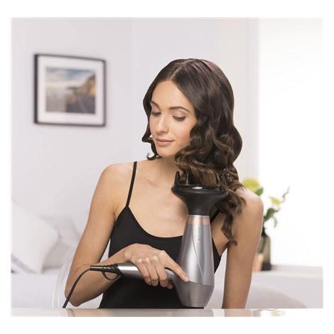 Remington | Hair Dryer | AC8820 | 2200 W | Number of temperature settings 3 | Ionic function | Diffuser nozzle | Silver