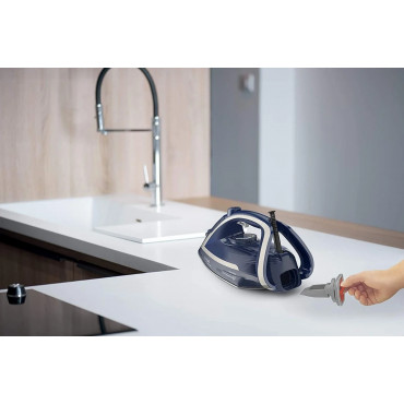 TEFAL | Steam Iron | FV6830E0 | Steam Iron | 2800 W | Water tank capacity 270 ml | Continuous steam 50 g/min | Silver/Blue