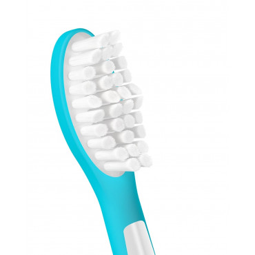 Philips | Replacement brush heads | HX6044/90 Sonicare For Kids7+ | Heads | For kids | Number of brush heads included 4 | White/