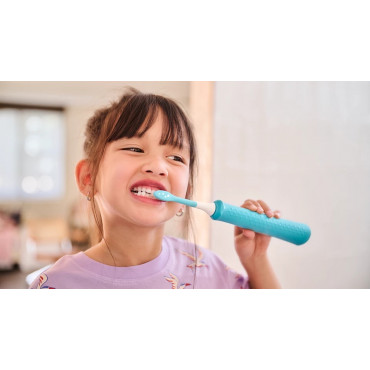 Philips | Replacement brush heads | HX6044/90 Sonicare For Kids7+ | Heads | For kids | Number of brush heads included 4 | White/