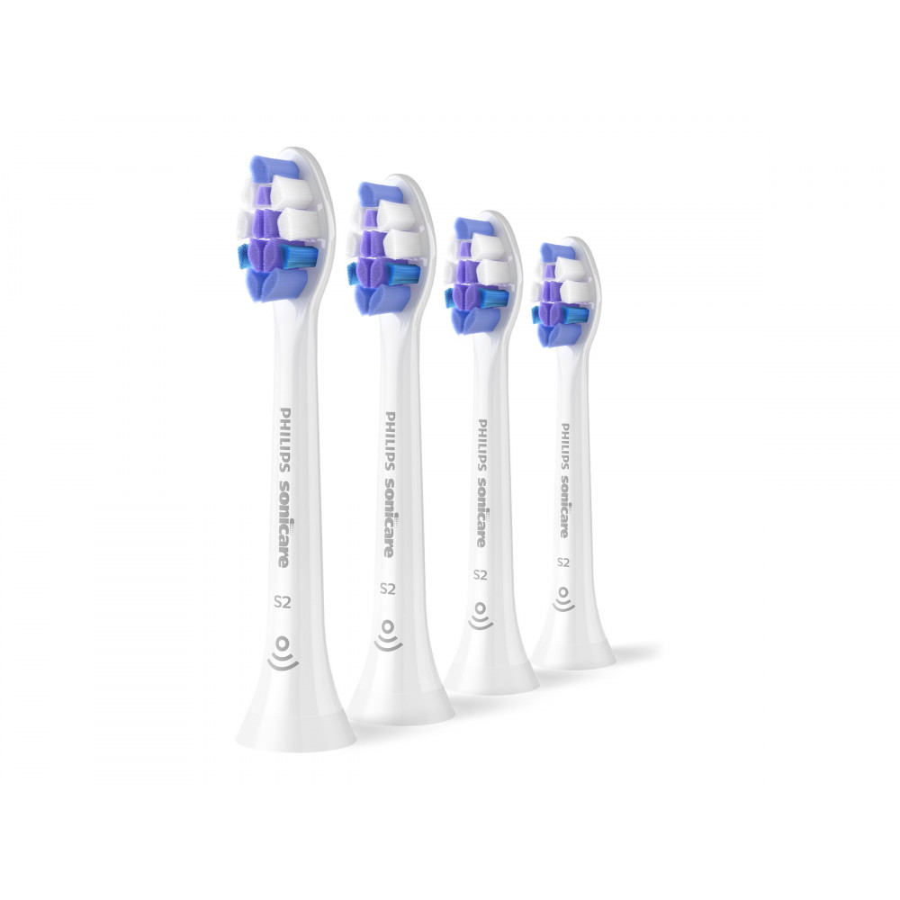 Philips | Replacement brush heads | HX6054/87 Sonicare Sensitive | Heads | For adults | Number of brush heads included 4 | White