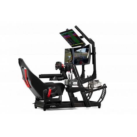Next Level F-GTElite Aluminium Simulator Cockpit, Wheel Plate Edition | Next Level Racing
