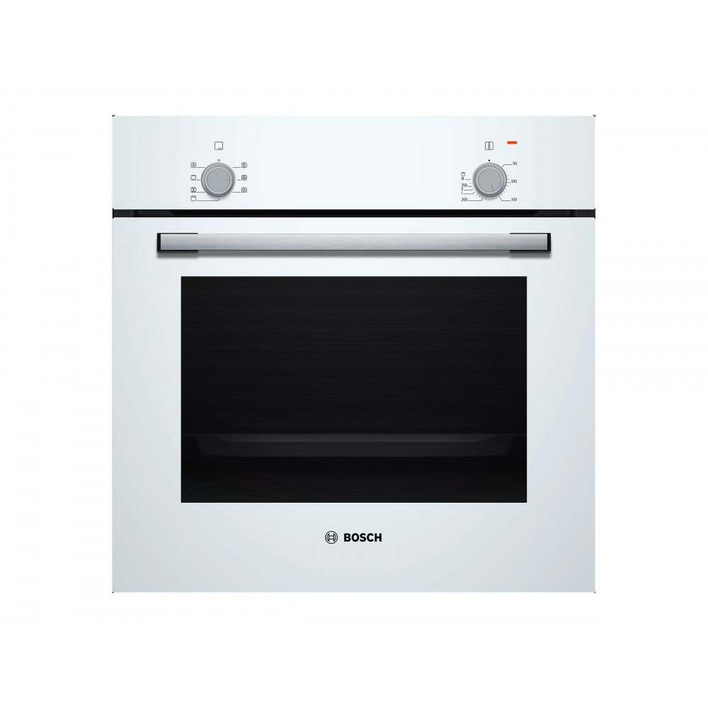 Bosch Oven | HBF010BV1S | 66 L | Electric | Manual | Control knob | Height 59.5 cm | Width 59.4 cm | White