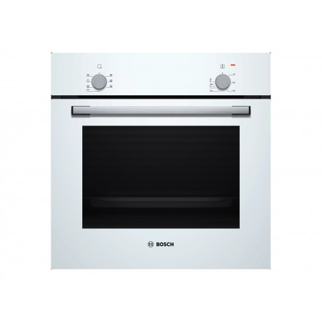 Bosch Oven | HBF010BV1S | 66 L | Electric | Manual | Control knob | Height 59.5 cm | Width 59.4 cm | White