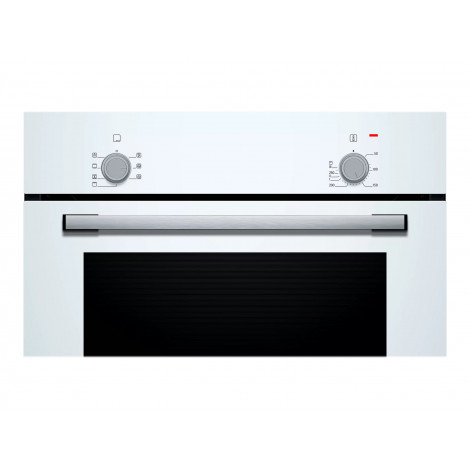Bosch Oven | HBF010BV1S | 66 L | Electric | Manual | Control knob | Height 59.5 cm | Width 59.4 cm | White