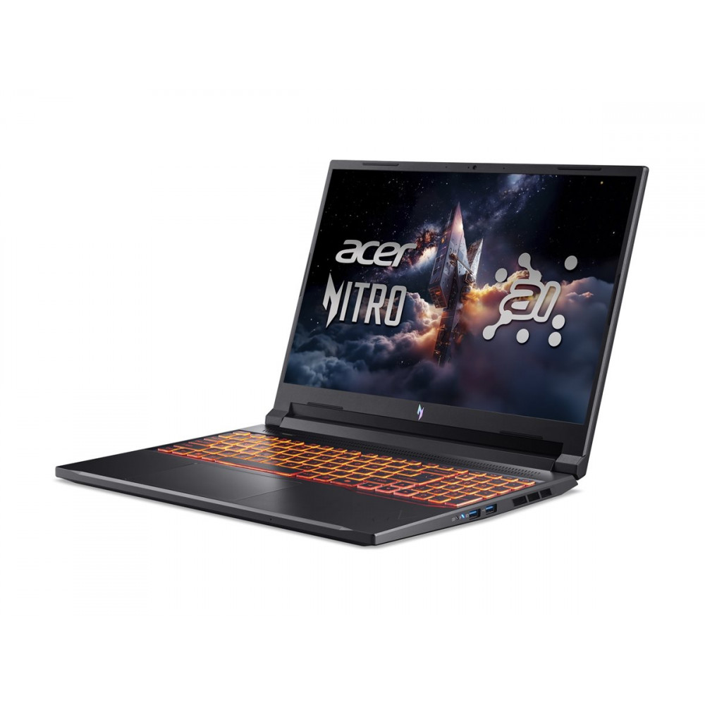 Acer | Nitro V 16 AI ANV16-42-R1HB | Shale Black | 16 " | IPS | WQXGA | 2560 x 1600 pixels | AMD Ryzen 7 | 260 | 16 GB | DDR5 | 