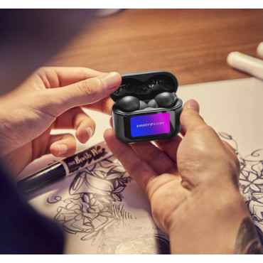 Energy Sistem True Wireless Earphones | Icon Series | Built-in microphone | Bluetooth | ANC | Graphite