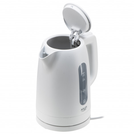 Adler Kettle | AD 1379w | Electric | 2200 W | 1.7 L | Polypropylene | 360 rotational base | White