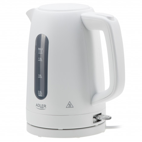 Adler Kettle | AD 1379w | Electric | 2200 W | 1.7 L | Polypropylene | 360 rotational base | White