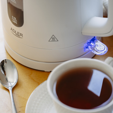 Adler Kettle | AD 1379w | Electric | 2200 W | 1.7 L | Polypropylene | 360 rotational base | White