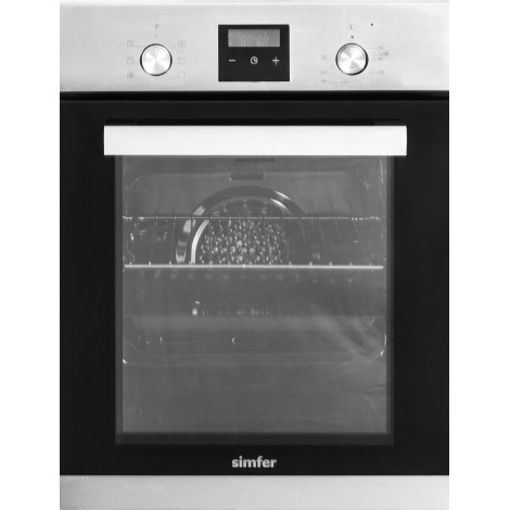 Simfer Oven 4207BERIM.1 47 L, Multifunctional, Manual, Pop-up knobs, Height 54.1 cm, Width 45 cm, Stainless steel