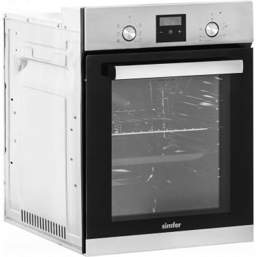 Simfer Oven 4207BERIM.1 47 L, Multifunctional, Manual, Pop-up knobs, Height 54.1 cm, Width 45 cm, Stainless steel