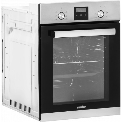 Simfer Oven 4207BERIM.1 47 L, Multifunctional, Manual, Pop-up knobs, Height 54.1 cm, Width 45 cm, Stainless steel
