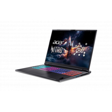 Acer | Nitro 18 AI AN18-61-R40J | Obsidian Black | 18 " | IPS | WQXGA | 2560 x 1600 pixels | AMD Ryzen AI 7 | 350 | 16 GB | DDR5
