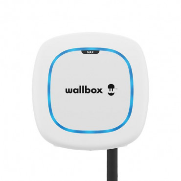 Wallbox Electric Vehicle charge | Pulsar Max | 22 kW | Wi-Fi, Bluetooth | 7 m | White