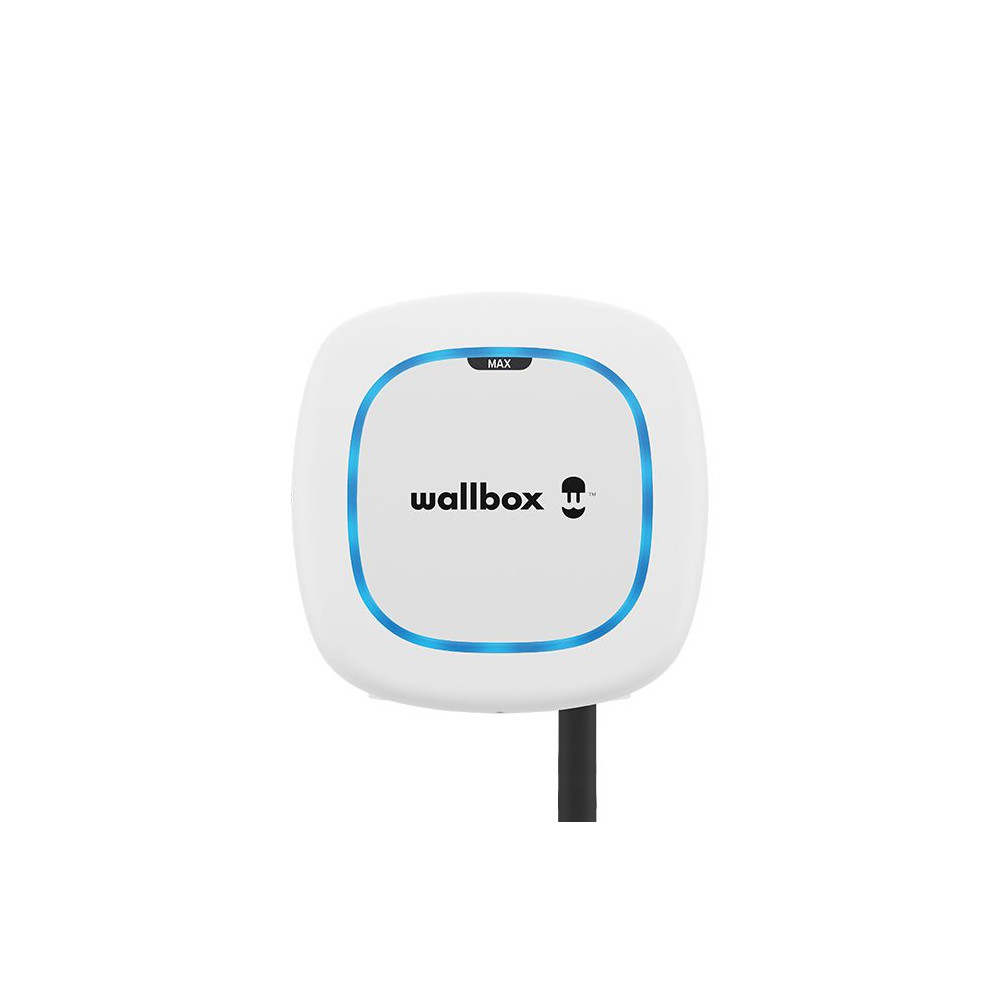 Wallbox Electric Vehicle charge | Pulsar Max | 22 kW | Wi-Fi, Bluetooth | 7 m | White