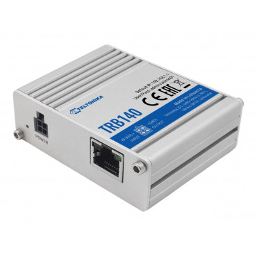 LTE Router | TRB140 | No Wi-Fi | 10/100/1000 Mbit/s | Ethernet LAN (RJ-45) ports 1 | Mesh Support No | MU-MiMO No | 2G/3G/4G | A