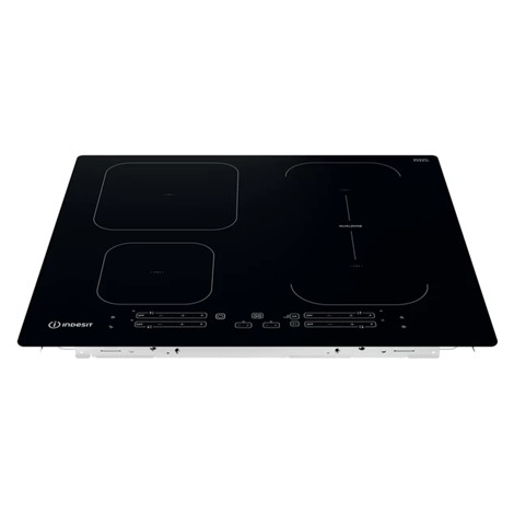 INDESIT | Hob | IB 65B60 NE | Induction | Number of burners/cooking zones 4 | Touch | Timer | Black