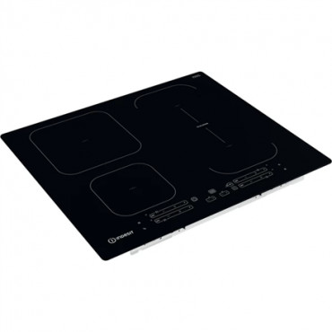 INDESIT | Hob | IB 65B60 NE | Induction | Number of burners/cooking zones 4 | Touch | Timer | Black