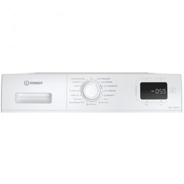 Indesit IM 864 MY TIME EE Washing machine, A, Front loading, Washing capacity 8 kg, 1351 RPM, Depth 55 cm, White | INDESIT