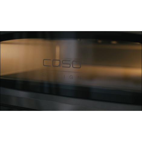 Caso Pizza Oven | PizzaChef 430 | 2200 W | Black/Silver