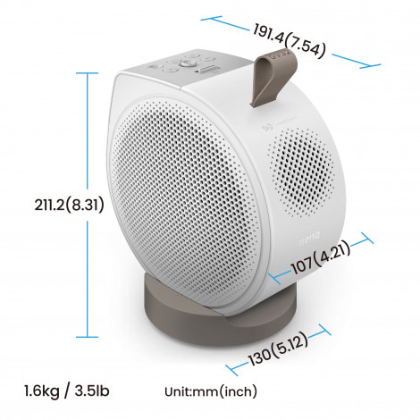 Benq GV32 | Full HD (1920x1080) | 500 ANSI lumens | White | Wi-Fi