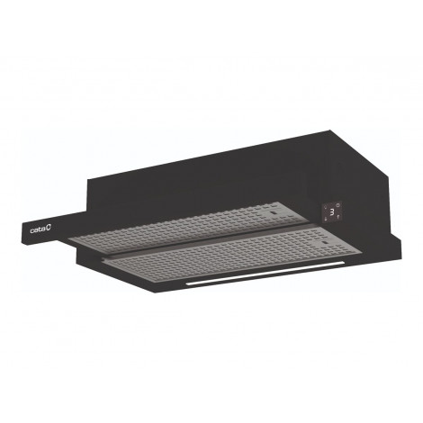 Cata Built-in Hood TFH 6430 GBK /B Width 59,8cm, Max 391,5 m /h, LED, Black | CATA