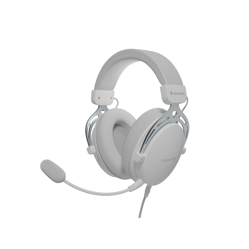 Genesis Gaming Headset | Toron 531 | Wired | Over-Ear | Microphone | White