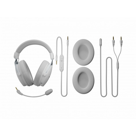 Genesis Gaming Headset | Toron 531 | Wired | Over-Ear | Microphone | White