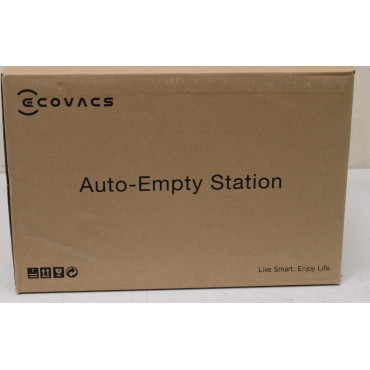 SALE OUT. Ecovacs Auto-Empty Station in White for OZMO T8 Series and N8/T9 Series incl. 2 dust bags | Ecovacs | Auto-Empty Stati