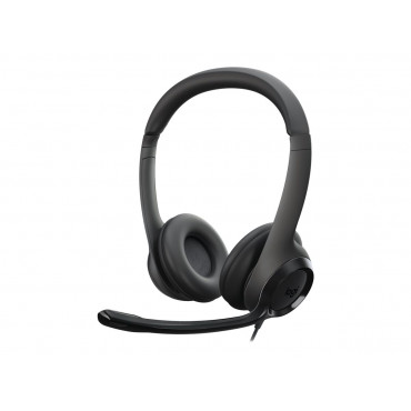 Logitech | Computer headset | H390 | Built-in microphone | USB Type-A | Black
