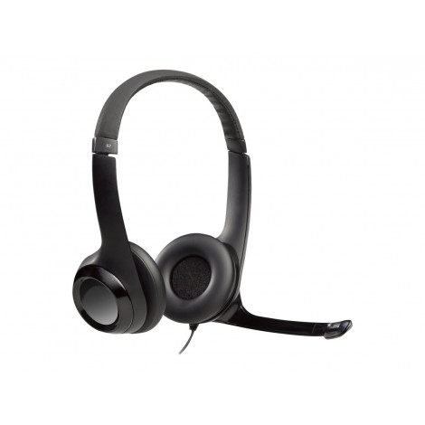 Logitech | Computer headset | H390 | Built-in microphone | USB Type-A | Black