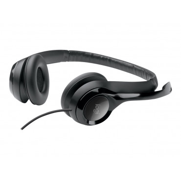Logitech | Computer headset | H390 | Built-in microphone | USB Type-A | Black