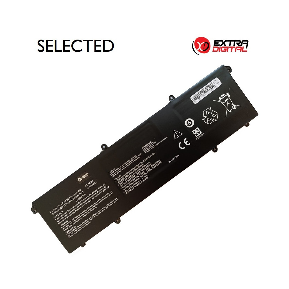 Nešiojamo kompiuterio baterija ASUS C31N2201, 3600mAh, Extra Digital Selected