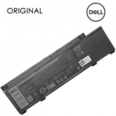 Notebook baterija, DELL 266J9, Premium