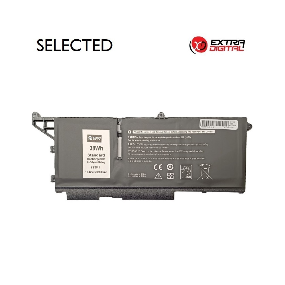 Nešiojamo kompiuterio baterija DELL 293F1, 3300mAh, Extra Digital Selected