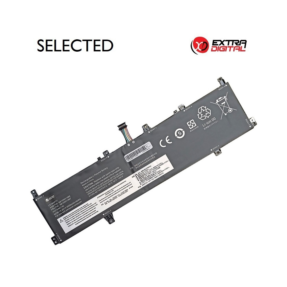 Notebook baterija, LENOVO L21M4P77, 3000 mAh, Extra Digital Selected